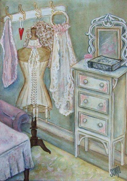 ***Acrylics - Country Life Collection II - 30.5 x 25 cm - Sonja Peacock***