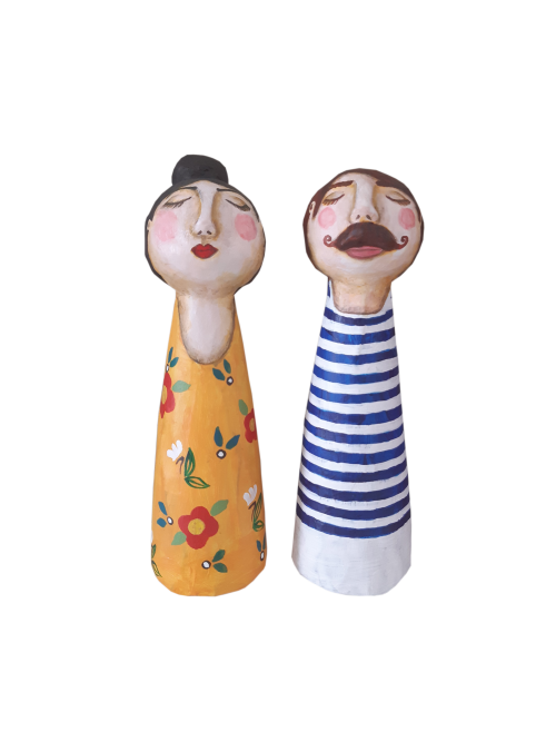 The couple (set of 2 dolls) - now on sale