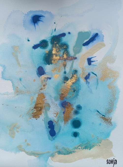 Introspective I & II - Set of 2 Abstract Art