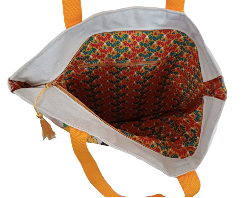 Frida II Canvas Tote Bag