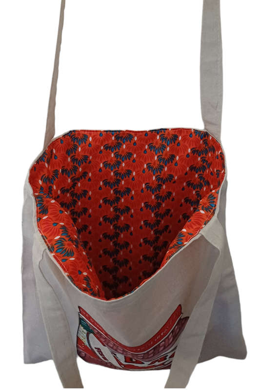 Redro Fish Paste Reversible Grocery Tote Bag