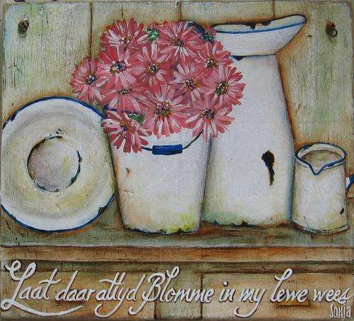 Laat daar altyd blomme in my lewe wees