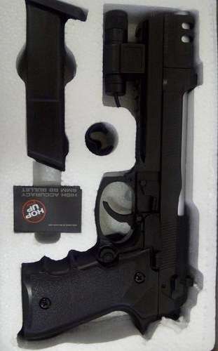 New, Metal Plastic Airsoft gun M92F-2 Free Shipping!