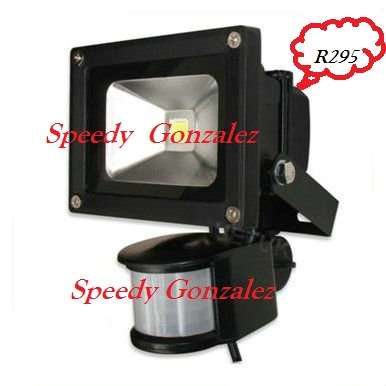 10 Watt LED Floodlight With Sensor - 90% Energy Saving