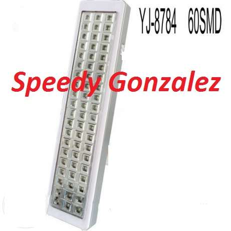 LED EMERGENCY LIGHT / 60LED /RECHARGEABLE WITH STAND & CHARGER