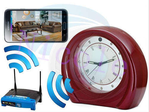 WiFi SPY CLOCK | UN DETECTABLE ! | 720P | SUPPORTS 3G ACCESS | VIEW FROM YOUR SMARTPHONE