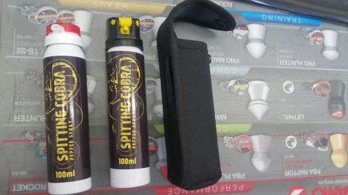 1 x 100 ml Spitting Cobra Pepper Spray (JET)