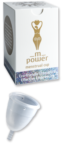 Eco Friendly Menstrual Cup, Mpower silicon cup Save the environment! Proudly South African