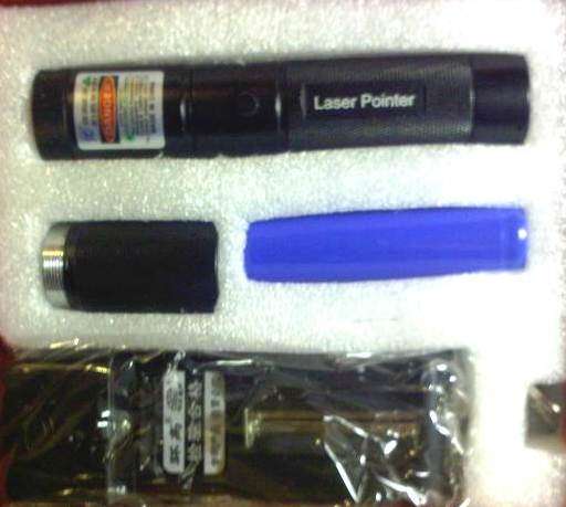 Powerful Green Laser 500mw Including Battery - Free Shipping!