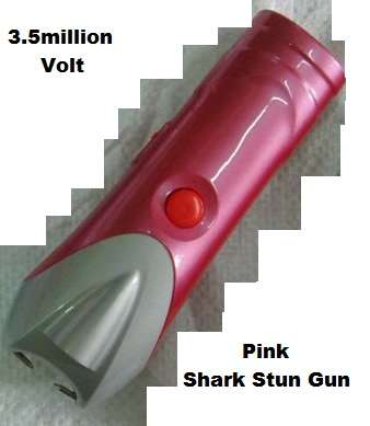 New & Powelful 3-5 million volt- Shark Stun Gun free shipping !