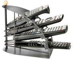 Remote Control Organiser, Holds Up to 4 Remotes