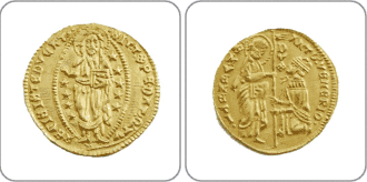 Gold Venetian Ducat  1245- 1400