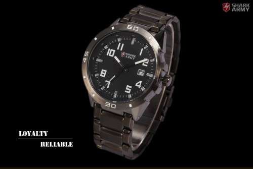 Brand New Authentic Shark Panther Series Army Sports Stainless Steel Watch