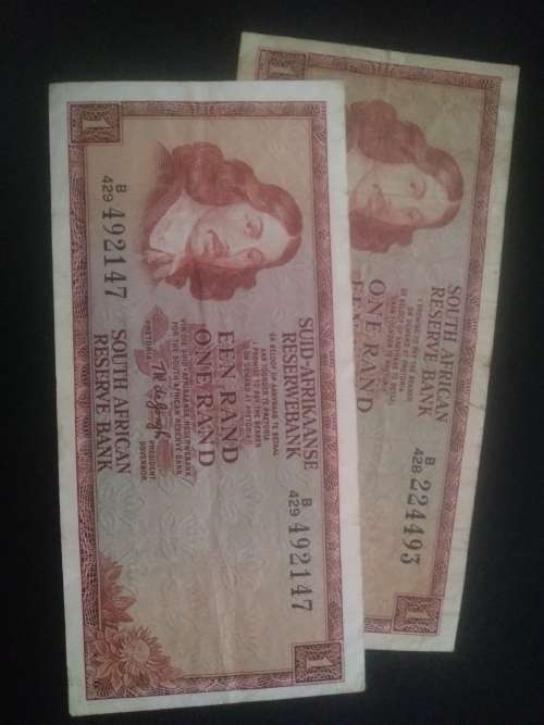 R2.00 Republic of South Africa- TW de Jongh