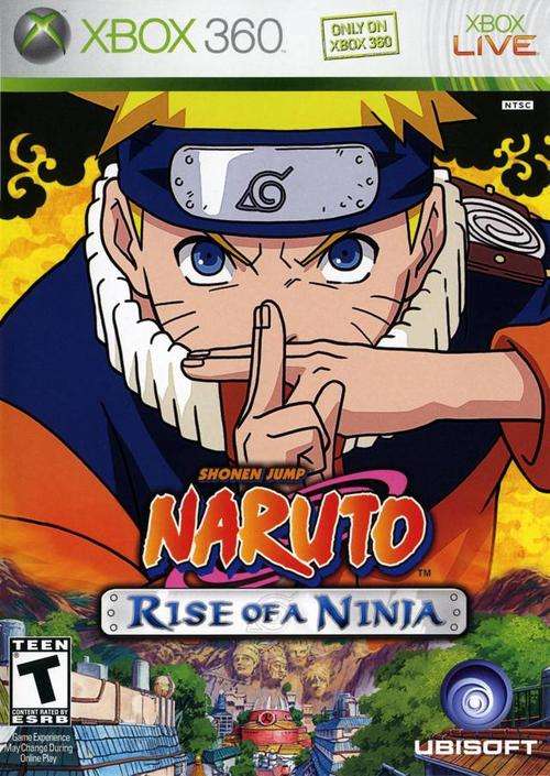 Naruto Rise of A Ninja Xbox Game