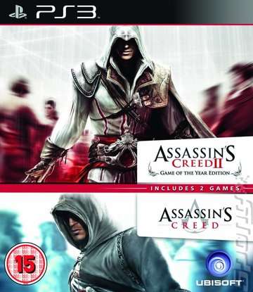 2 Great PS3 Games Up For Grabs:ASSASSINS CREED & ASSASSINS CREED 2 GAME OF THE YEAR EDITION-LIKE NEW