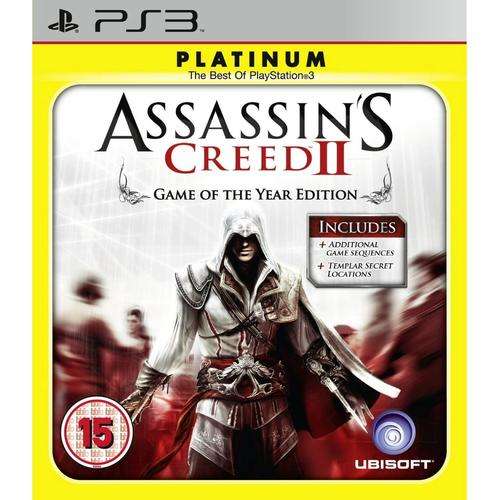 Assassins Creed 2 Game Of The Year Edition PS3(LIKE NEW)