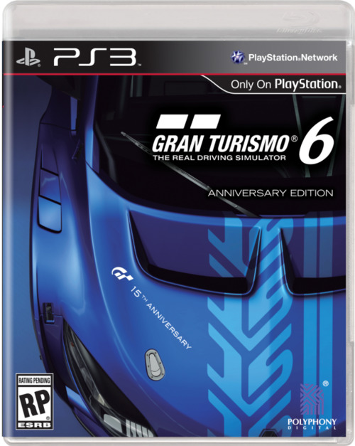 Gran Turismo 6 Anniversary Edition PS3(NEW RELEASE LIKE NEW)