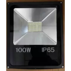 100W LED FLOODLIGHT 220V BLACK SLIM LINE SMD