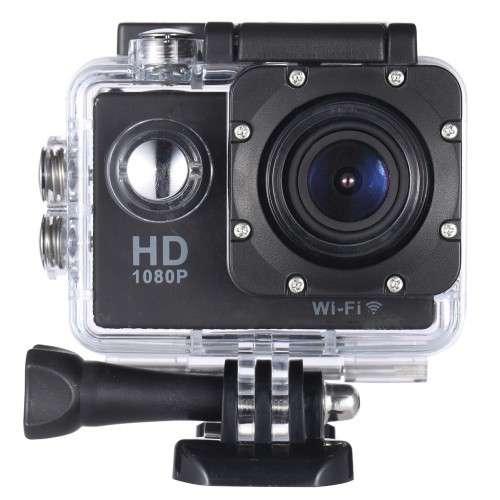 Wi-fi  Sports ACTION CAMERA 1080P H.264 Full HD (Water proof 30m) 2"Screen