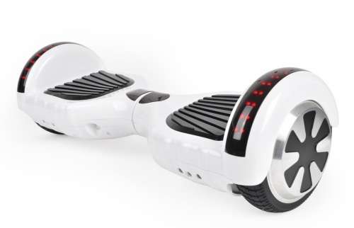6.5inch Hoverboard BLUE Classic with Bluetooth speaker + Flashing LED's