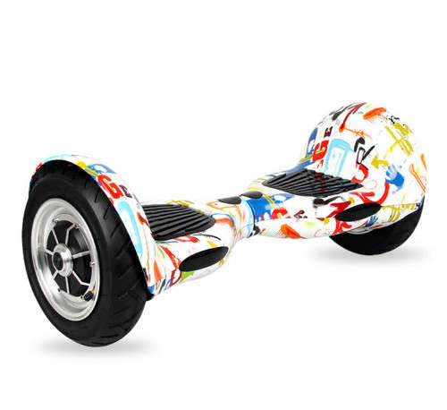 10 inch Designer Hoverboard BLUE SMOKEY