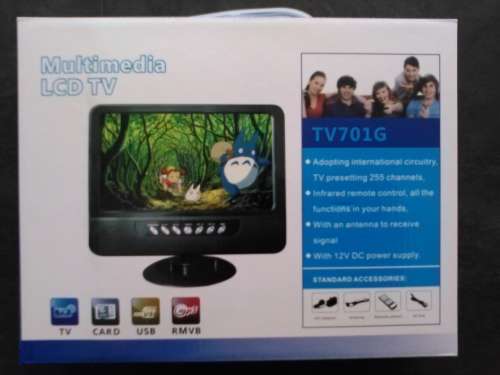 7inch Multimedia LCD Portable TV