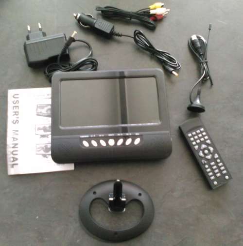 7inch Multimedia LCD Portable TV