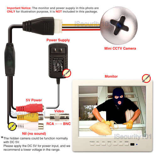 AHD Mini Spy Camera