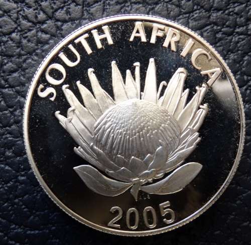 2005 Albert Luthuli Proof Silver R1