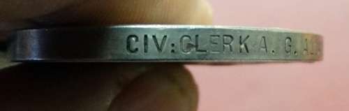 Boer War QSA to Civil Clerk AG Allan ASC 4 Bar
