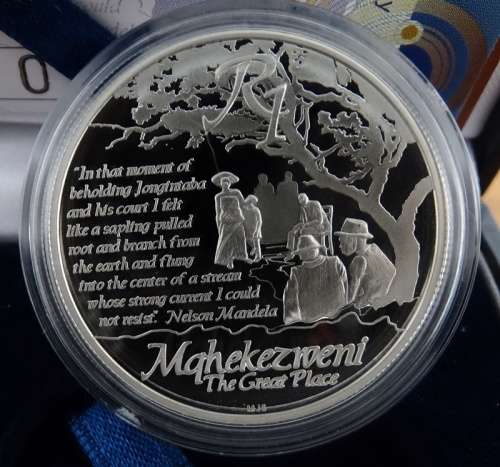 2013 South African Protea R1 low mintage Proof