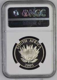 2005 Albert Luthuli Silver R1 PF68UC NGC Graded