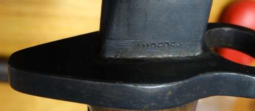 1907 .303 SAP Bayonet with Mangrovite sheath