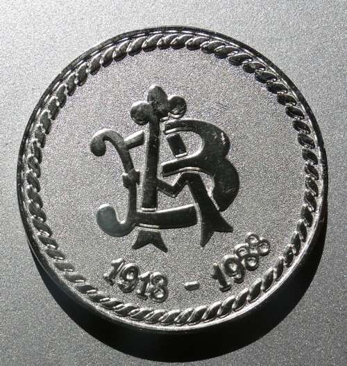 1988 Afrikaner Broederbond Medal Issued to PJ Theron