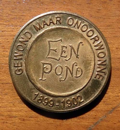 Anglo Boer War Tribute Medal 100 Years