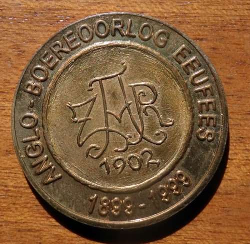 Anglo Boer War Tribute Medal 100 Years