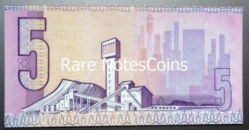 Five Rand Type 9 & 10 GPC De Kock 1984 1989 1990