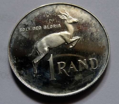 ## Proof  1978 South African Silver R1 ##