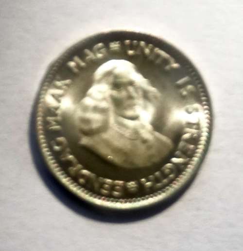 Unc 1961 South African Two and Half Cent First Issue
