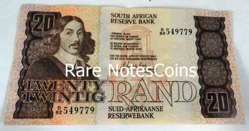 GPC De Kock Twenty Rand Note Eng/Afr
