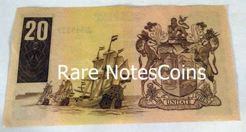 GPC De Kock Twenty Rand Note Eng/Afr