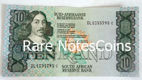 GPC De Kock Ten Rand Note Afr/Eng