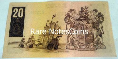 GPC De Kock Twenty Rand Note Eng/Afr