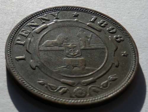 Stunning 1898 ZAR Penny