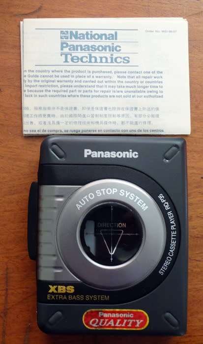 Panasonic Walkman Blast from the Past