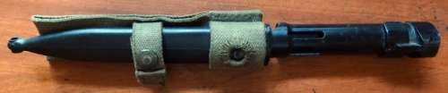 R1 Applecore Bayonet With Scabard