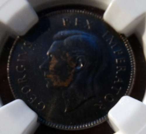 Unc Details 1937 South African Farthing