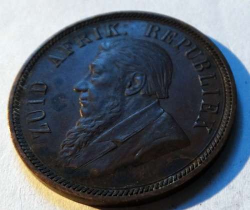 1898 ZAR Penny Last ever Issued Year