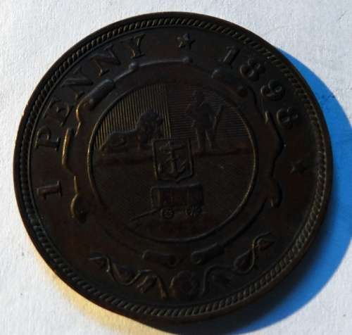 1898 ZAR Penny Last ever Issued Year